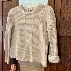 Cream Knit Madewell Sweater